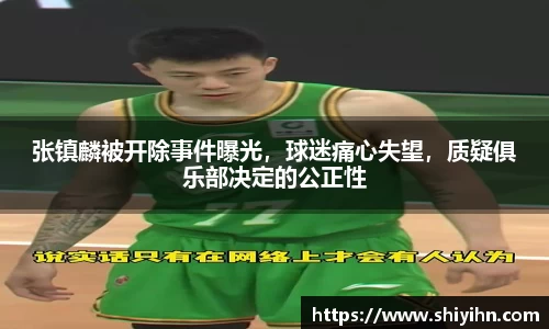 张镇麟被开除事件曝光，球迷痛心失望，质疑俱乐部决定的公正性