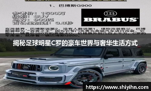 揭秘足球明星C罗的豪车世界与奢华生活方式